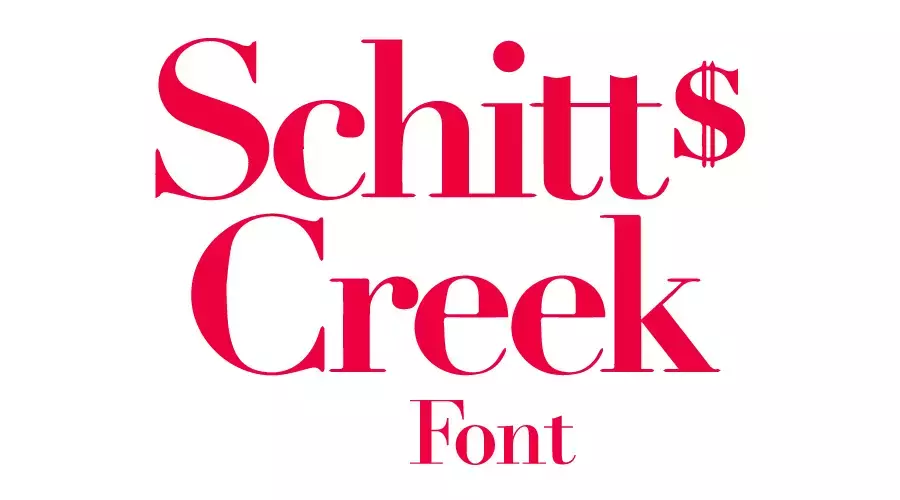 Schitts Creek Font