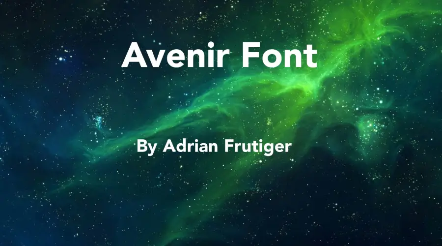 Avenir Font