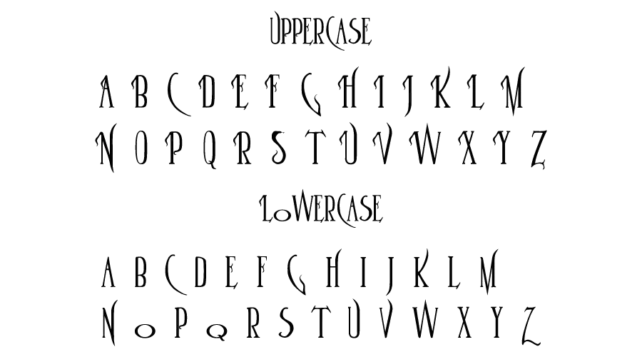Parseltongue Font Character
