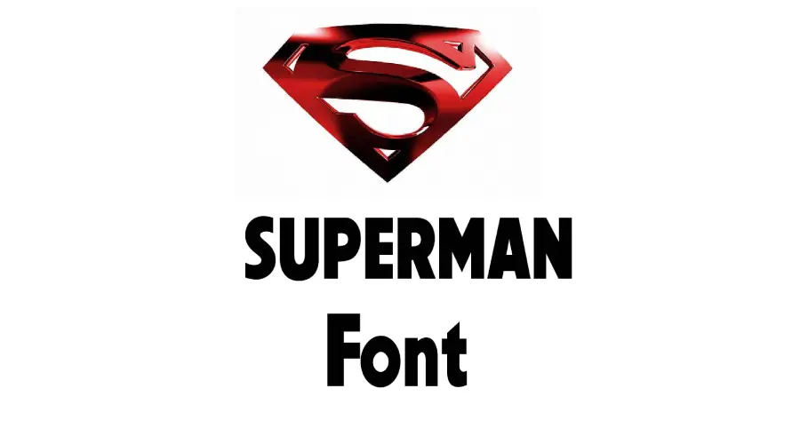superman font
