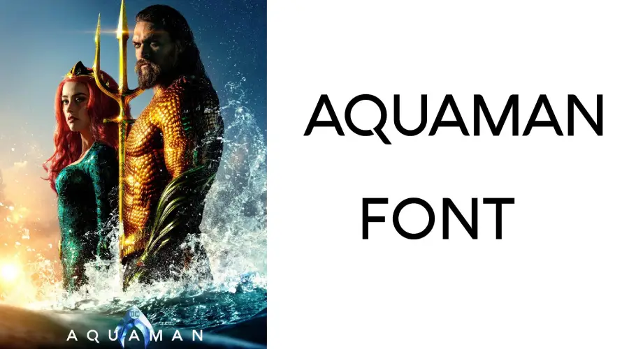 Aquaman Font