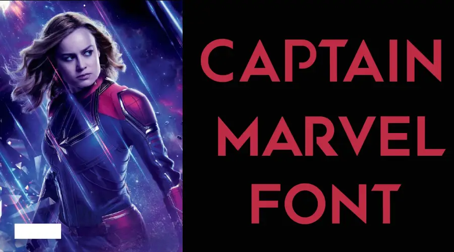 Captain Marvel Font