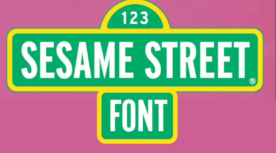 Sesame Street Font