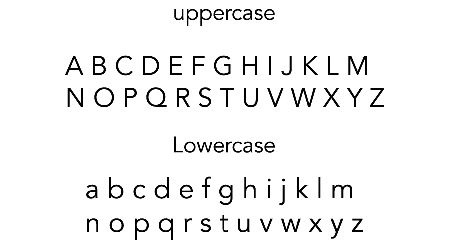 Avenir Font Character