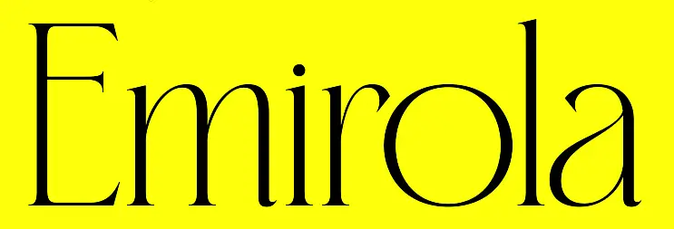 Emirola demo regular Preview