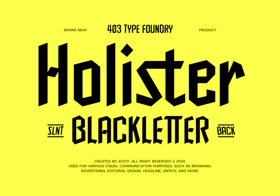 Holister Font