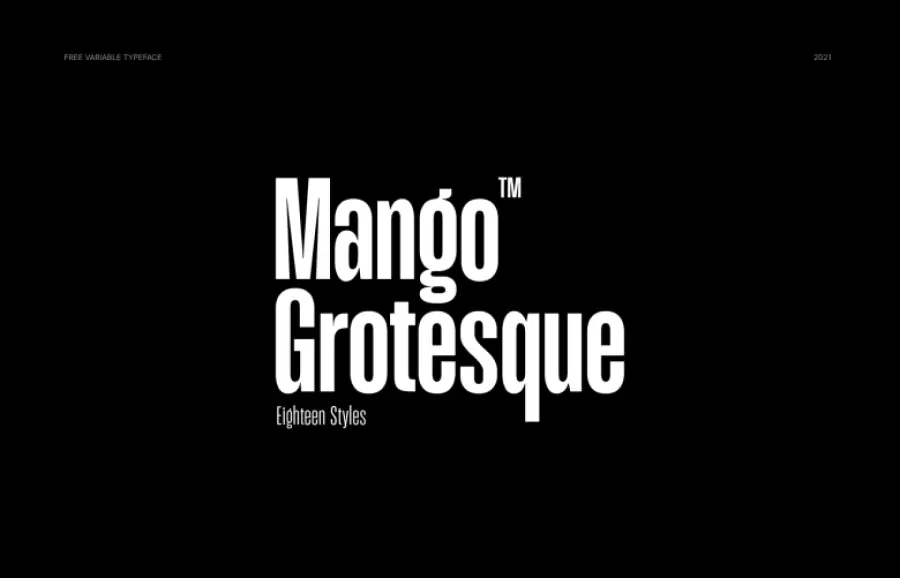 Mango Grotesque Font